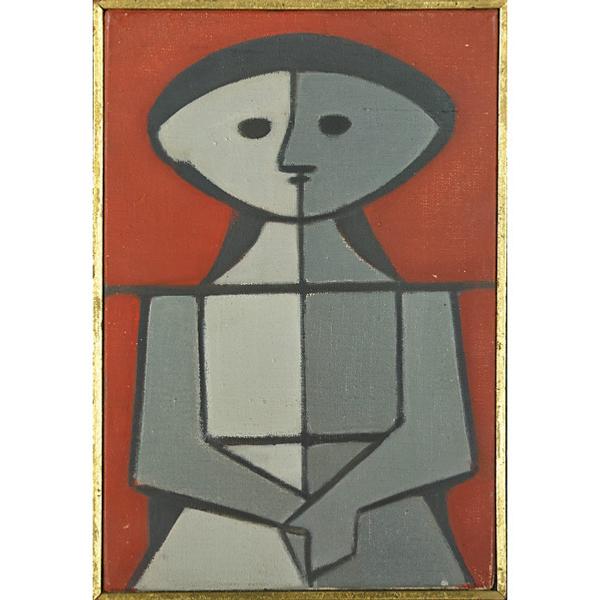 Lot 136, Milton Dacosta, Figura, Sold for: $41,250