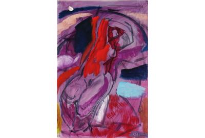 Ivon Hitchens (British 1893-1979), Shore Figure, estimates $40,000-$60,000