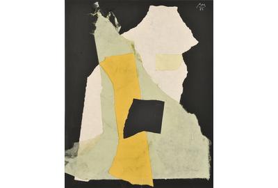 Robert Motherwell (American, 1915-1991) Night Music Opus #24, 1989 (Lot 477, Estimate $40,000-$60,000)