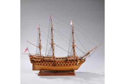 Wooden Model of the HMS Victory, Jim Martin, 1990 (Lot 1316, Estimate $1,000-$1,500)