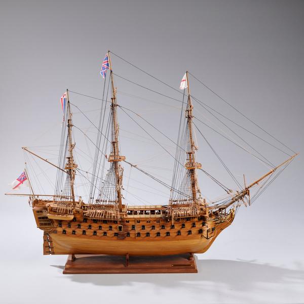 Wooden Model of the HMS Victory, Jim Martin, 1990 (Lot 1316, Estimate $1,000-$1,500)