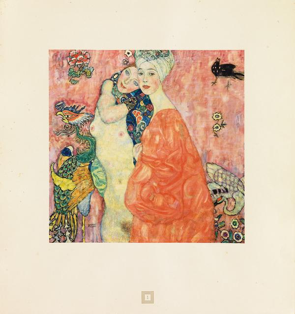 Lot 168: Gustav Klimt, Eine Nachlese, with 30 plates, Vienna, 1931.  Estimate $15,000 to $25,000.