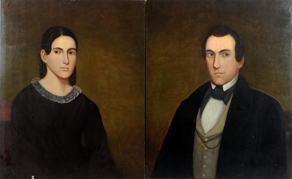 Pair Belknap Fok Art Portraits