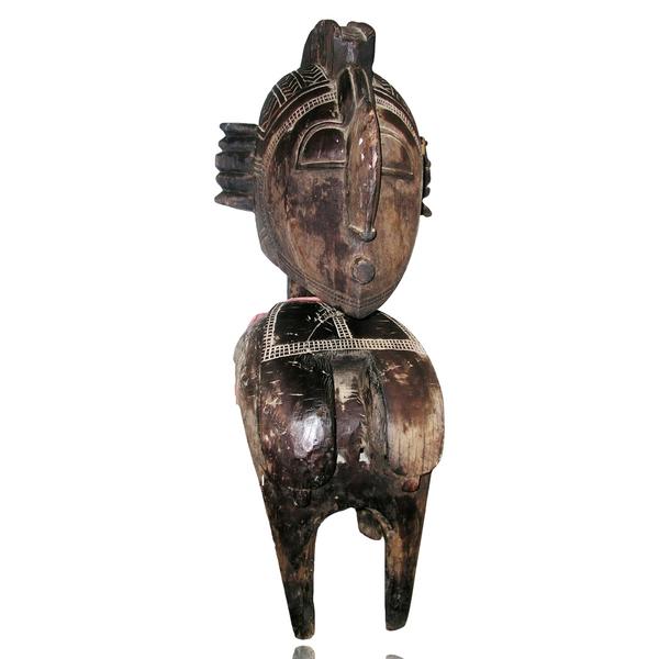 Baga Nimba (D'mba) Wooden Headdress.  