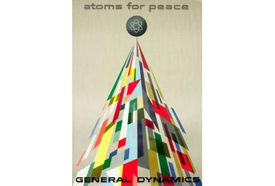 Erik Nitsche, “Atoms for Peace”, poster for General Dynamics