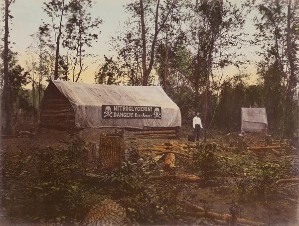 Lot 20: Robert B.  Talfor, Photographic Views of Red River Raft, album with 113 hand-colored photographs, 1873.  Sold February 15, 2018 for $93,750.