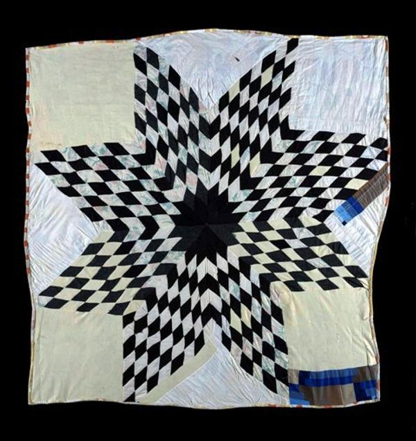 Star Quilt Indiana Bendolph Pettway (1913–1996) Gee’s Bend, Alabama, ca.  1970 Cotton, polyester Museum Purchase, Dr.  and Mrs.  T.  Marshall Hahn Jr.  Fund, 2008.609.8 