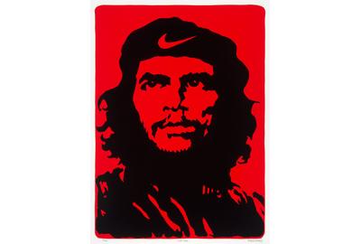 Lalo Alcaraz, Che, 1997.  Screenprint.  Collection of the McNay Art Museum, Gift of Harriett and Ricardo Romo.