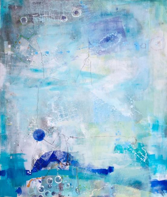 Copyrights Iris Schelchen, No Title, 012, Mixed Media on Canvas, 2012, 210 x 180 cm 