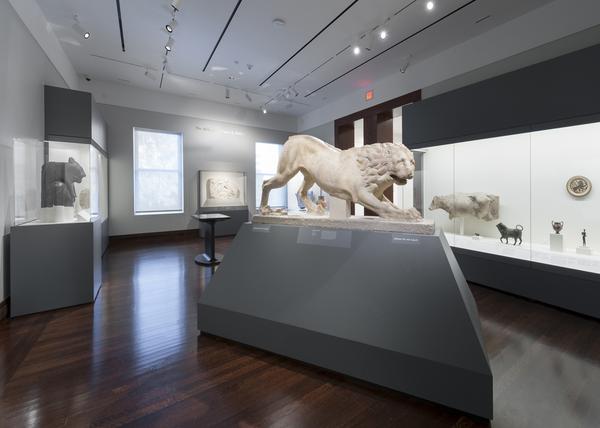 Cincinnati Art Museum's newly reinstalled antiquities exhibition.  Rob Deslongchamps 