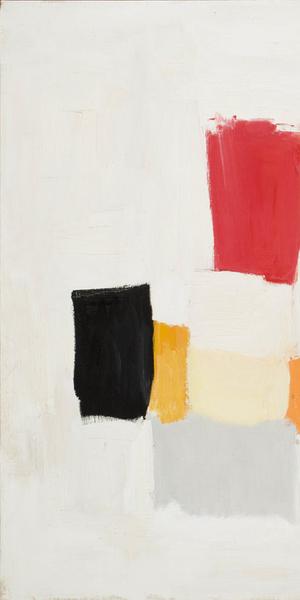 Olga Albizu (Ponce, Puerto Rico, 1924 – 2005, New York, New York) Untitled, 1959 Oil on canvas, 22 x 30 in.  (55.9 cm x 76.2 cm) Museum purchase, The Dorothy Johnston Towne (Class of 1923) Fund, 2018.165 Artwork Credit: Courtesy of the artist’s estate