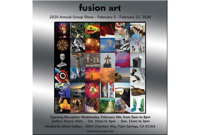 Fusion Art's 4th Annual Group Show - Feb 5th - 22nd.  www.fusionartps.com