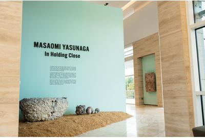 Installation view of "Masaomi Yasunaga: In Holding Close." Photo by Mason Williams.