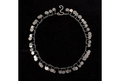 Untitled silver necklace by Alexander Calder (1898-1976) to be offered in Grogan & Company's December 6th auction with an estimate of $40,000-60,000.