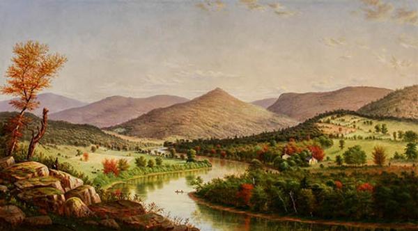 Views of the Allegheny Near Pittsburgh by William Coventry Wall (Am.  1810-1886)