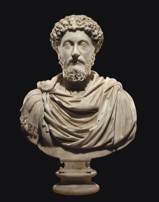 A Roman marble portrait bust of Emperor Marcus Aurelius, circa 170-180 A.D., estimate: $800,000-1,200,000 