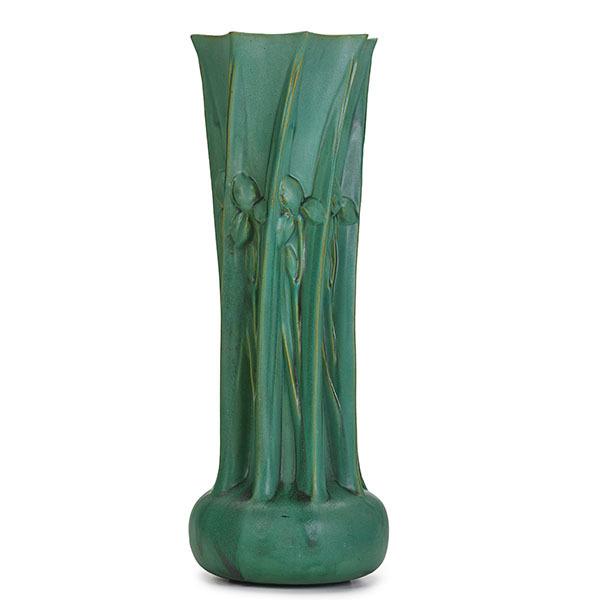 Fritz Albert, Teco, Massive Vase, Sold for: $212,500