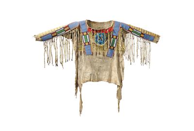 Blackfoot Beaded and Painted Antelope Hide Shirt, c.  1870 (Lot 131, Estimate $125,000-$175,000)