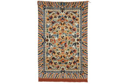 Silk Pile and Metal Thread Chinese 'Imperial' Carpet, late 19th century (Lot 87, Estimate $20,000-$25,000)