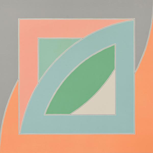 Frank Stella (American, b.  1936) River of Ponds, IV, from the series Newfoundland, 1971, proof outside the edition of 70 (Lot 86, Estimate $3,000-$5,000)