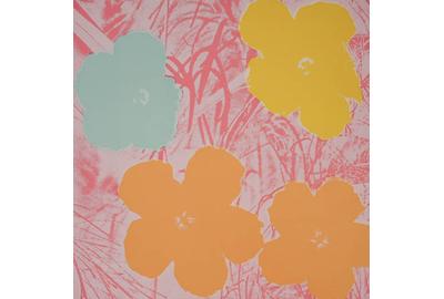 Andy Warhol (American 1928-1987), Flowers, (Estimate: $20,000-$30,000)