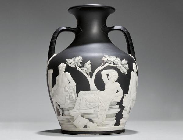 Wedgwood Numbered First Edition Copy of the Portland Vase, England, 18th century (Lot 365, Estimate $40,000-$60,000) 