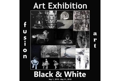 2nd Annual Black & White Art Exhibition - May 2018 www.fusionartps.com