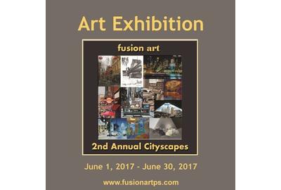 2nd Annual Cityscapes Online Art Exhibition - June 2017 www.fusionartps.com