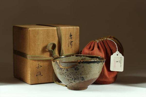 A 16th century Karatsu-ware Chawan, Momoyama Period