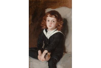 Portrait of Laurence Millet by John Singer Sargent