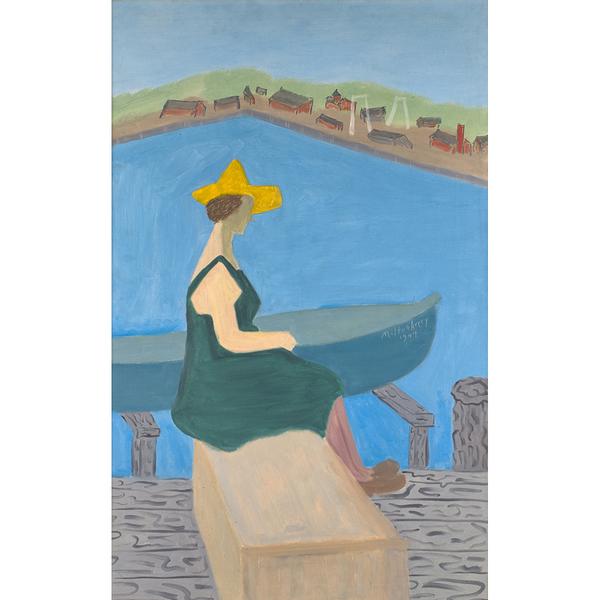 Lot 31: Milton Avery "Girl by Lake" $300,000 - 500,000