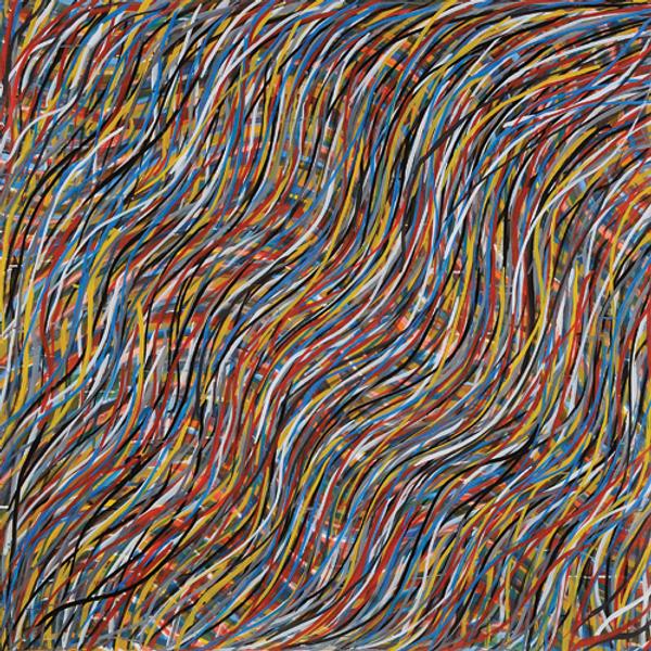 Sol LeWitt (New York/Connecticut, 1928-2007) Wavy Brushstrokes, 1995