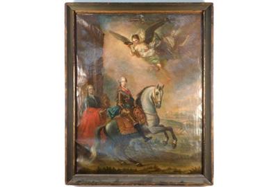 Lot 275 - Old Master Painting - British Soldiers