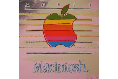 Andy Warhol, "Apple" (from "Ads"), Estimate: $40,000-$60,000.