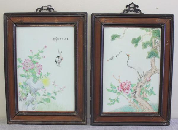 Chinese Porcelain Plaques