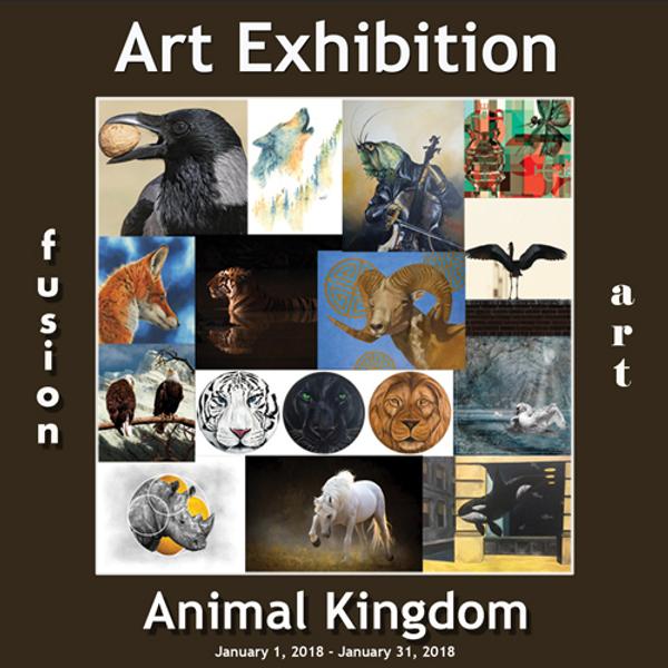 3rd Annual Animal Kingdom Art Exhibition www.fusionartps.com