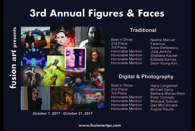 Fusion Art's 3rd Annual Figures & Faces Art Exhibition is Now Open www.fusionartps.com