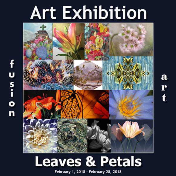 3rd Annual "Leaves & Petals" Art Exhibition Winners Announced by Fusion Art www.fusionartps.com