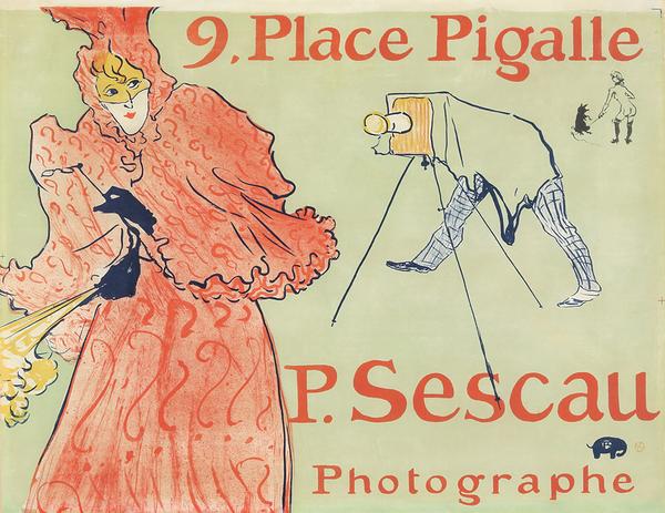 Henri de Toulouse-Lautrec, P.  Sescau / Photographe (1894), sold for $114,000 