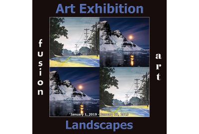 4th Annual Landscapes Art Exhibition www.fusionartps.com