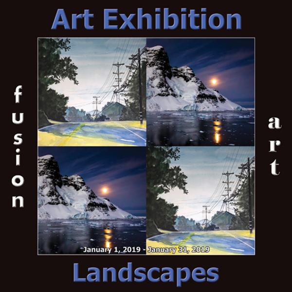 4th Annual Landscapes Art Exhibition www.fusionartps.com