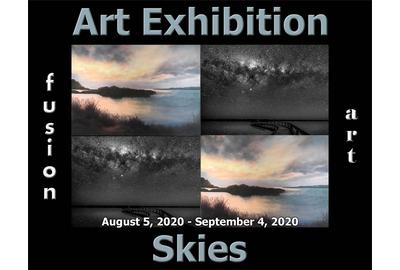 4th Annual Skies Art Exhibition www.fusionartps.com