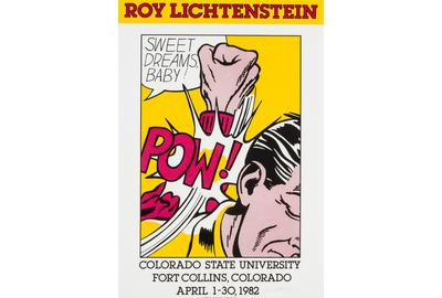 Lot 147: ROY LICHTENSTEIN, American (1923-1977), "Sweet Dreams Baby!"