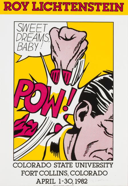 Lot 147: ROY LICHTENSTEIN, American (1923-1977), "Sweet Dreams Baby!"