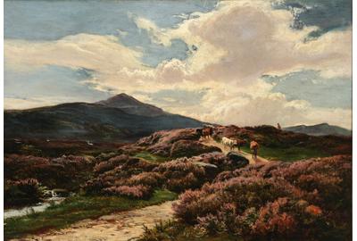 Sidney Richard Percy (1821-1886) On the Perthshire Moors