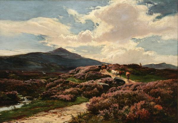 Sidney Richard Percy (1821-1886) On the Perthshire Moors