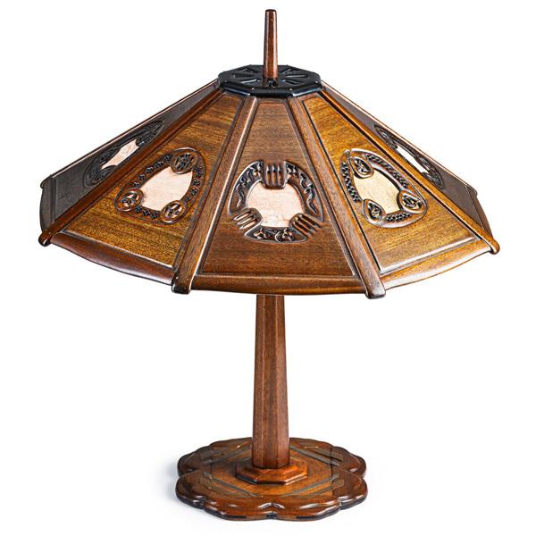 Lot 554: Greene & Greene Blacker House Table Lamp, sold for $502,000