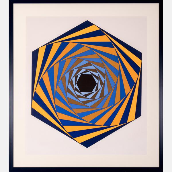 Lot 61 Victor Vasarely (1906-1997) Los Angeles