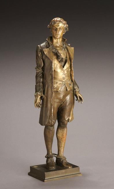 Frederick William MacMonnies (1863-1937), Nathan Hale, bronze ($80,000-$120,000)