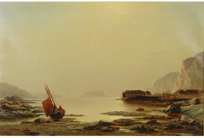 William Bradford, Low Tide, Labrador, oil